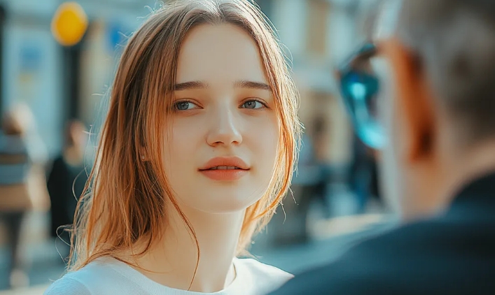 Чух млада жена на улицата да пее същата песен, която дъщеря ми пееше, преди да изчезне преди 17 години, затова се приближих.