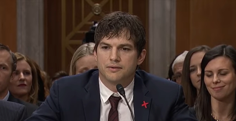 Как Ashton Kutcher помогна за защитата на хиляди деца чрез технологии и застъпничество
